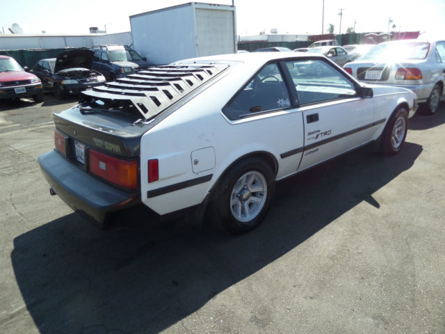 1982 White Toyota Supra Coupe