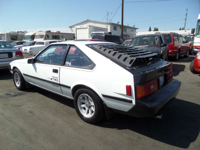 1982 White Toyota Supra Coupe