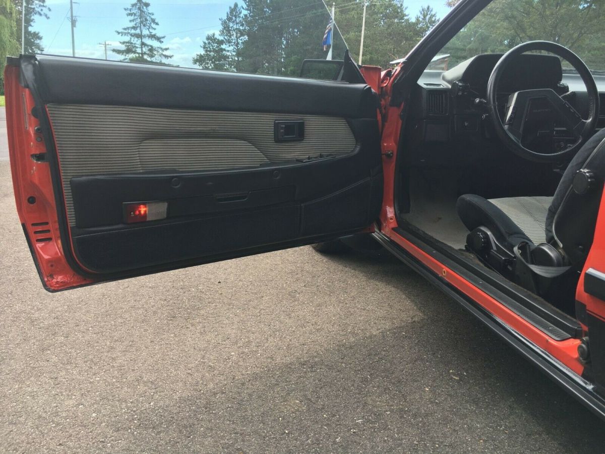 1982 Red Toyota Supra Hatchback