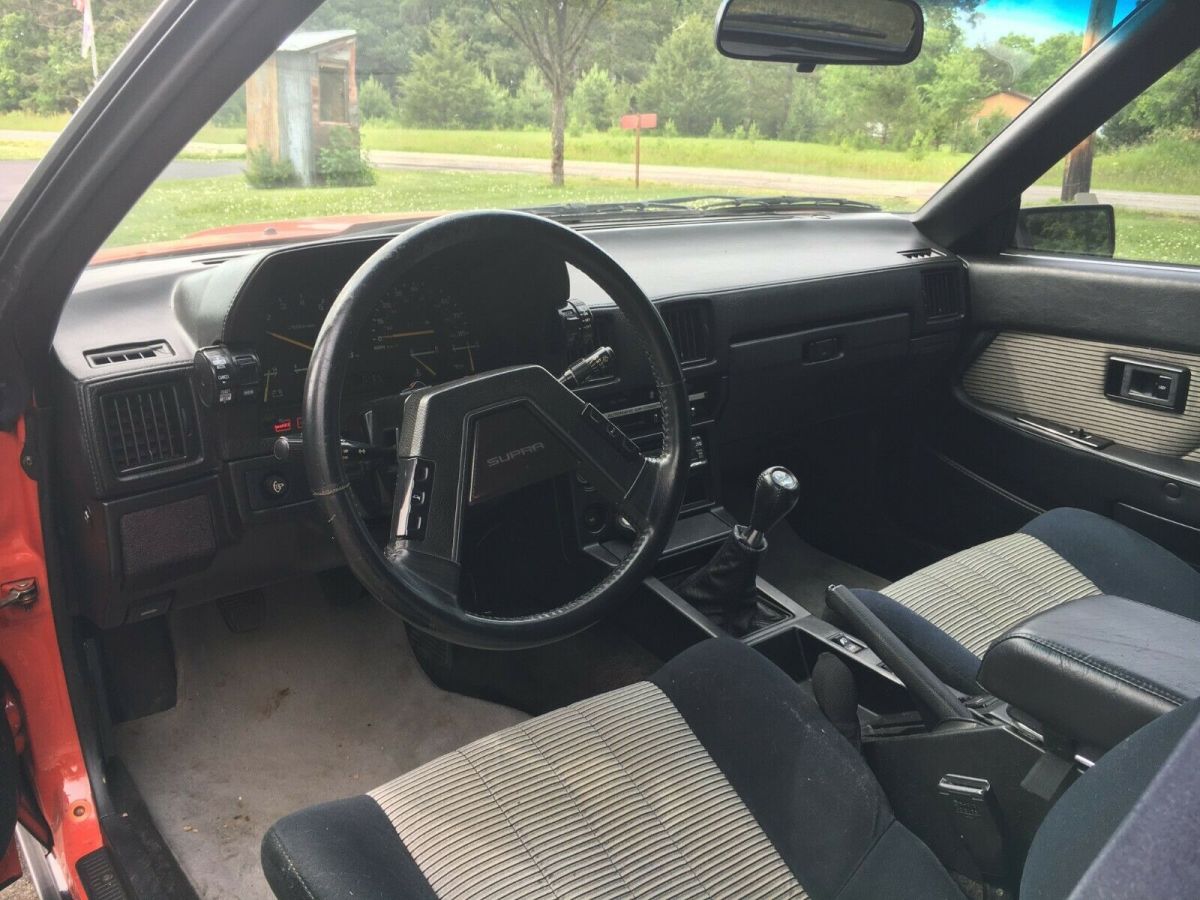 1982 Red Toyota Supra Hatchback
