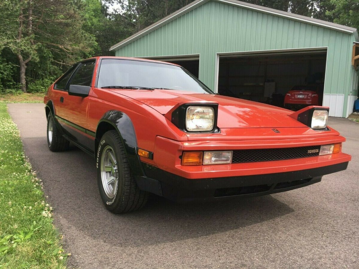 1982 Red Toyota Supra Hatchback