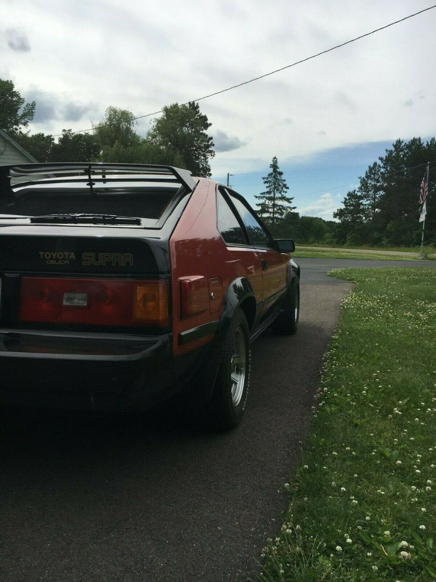 1982 Red Toyota Supra Hatchback