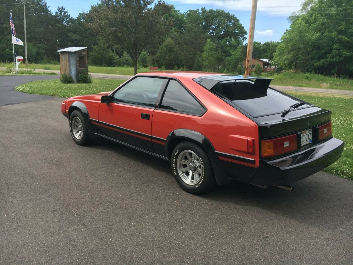 1982 Red Toyota Supra Hatchback