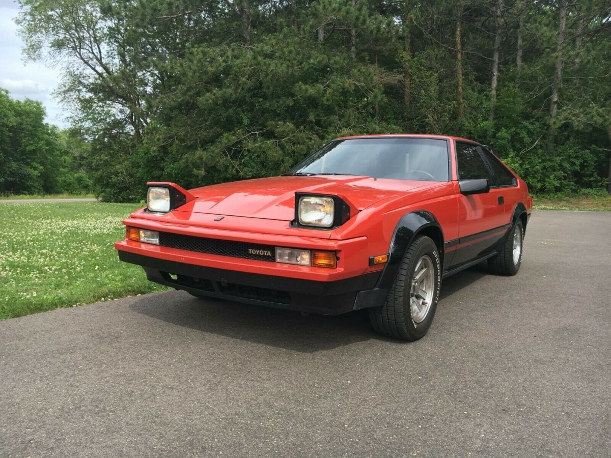 1982 Red Toyota Supra Hatchback