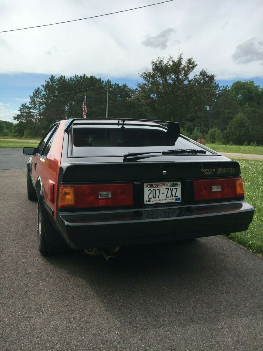 1982 Red Toyota Supra Hatchback