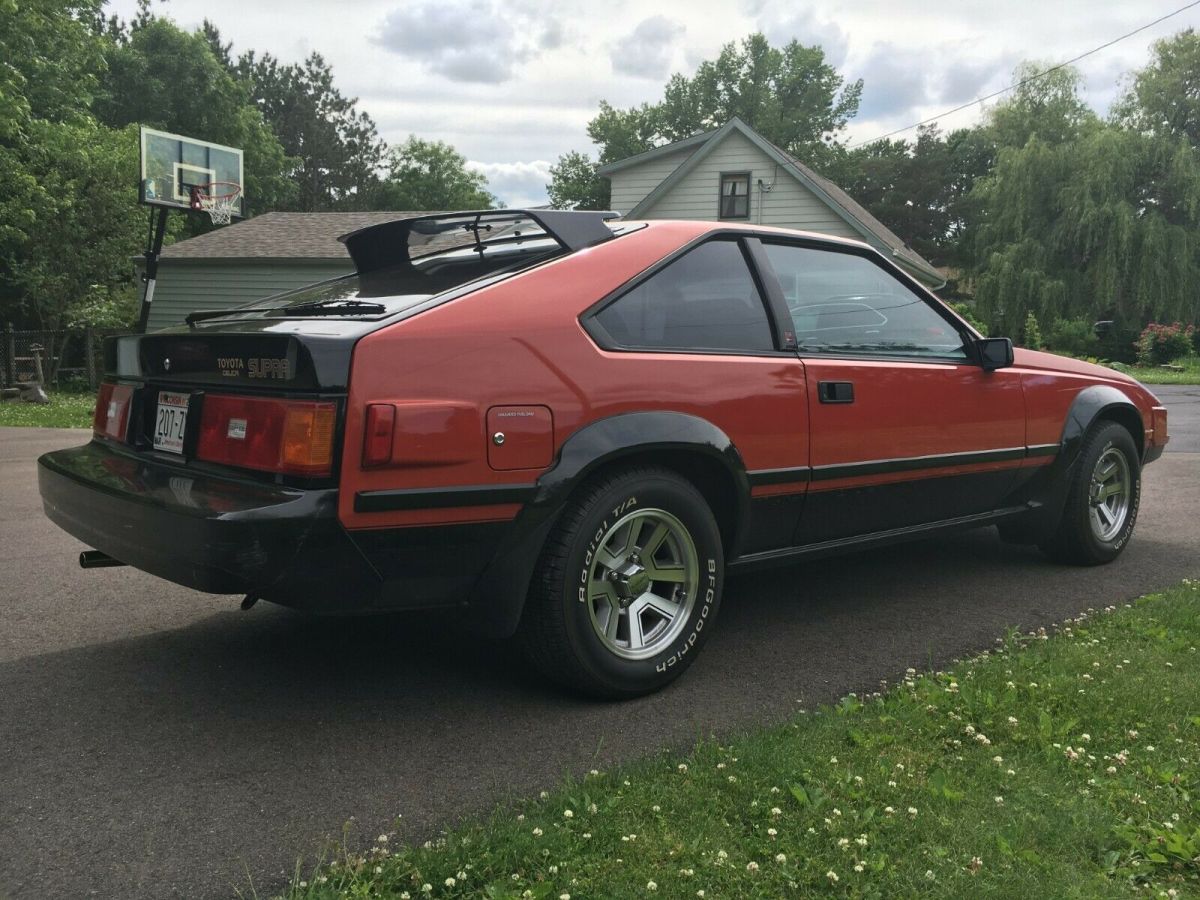 1982 Red Toyota Supra Hatchback