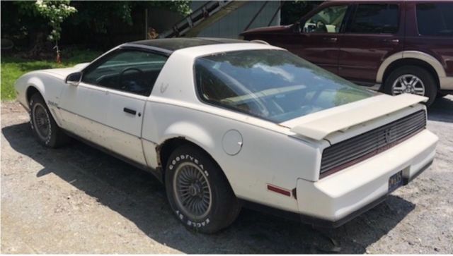 1982 White Pontiac Trans Am Coupe