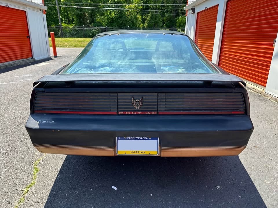 1982 White Pontiac Trans Am Coupe