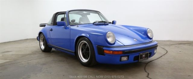 1982 Blue Porsche 911SC Targa