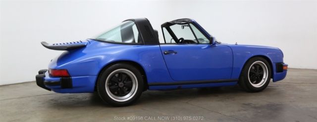 1982 Blue Porsche 911SC Targa