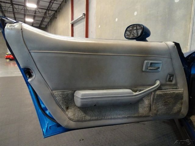 1982 Blue Chevrolet Corvette Coupe