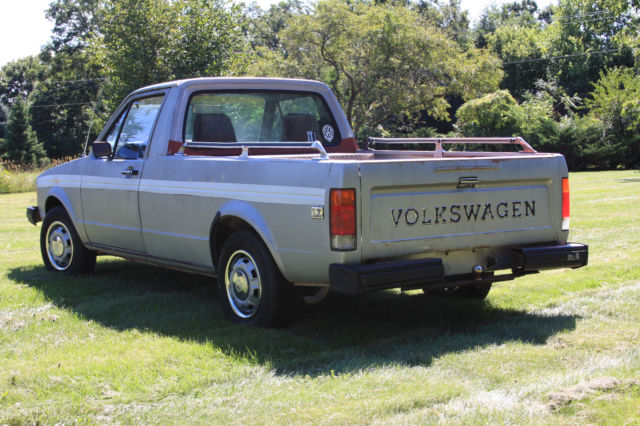 1982 Silver Volkswagen Pickup Standard Cab Pickup