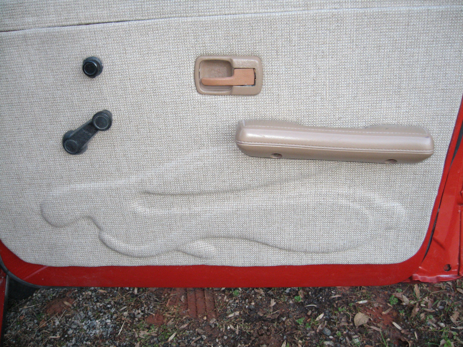 1982 ORANGE MET Volkswagen Rabbit PICK UP