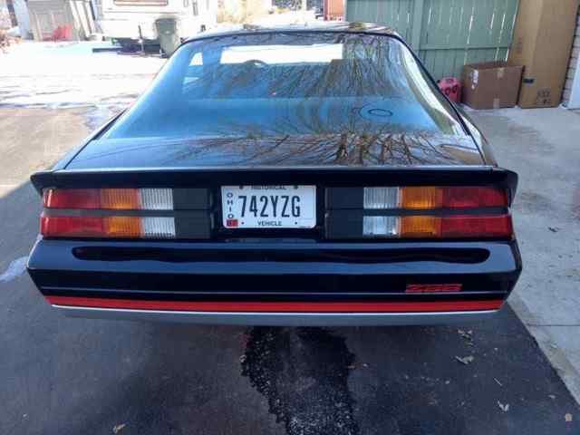 1982 Black Chevrolet Camaro Hatchback