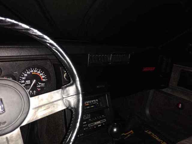 1982 Black Chevrolet Camaro Hatchback