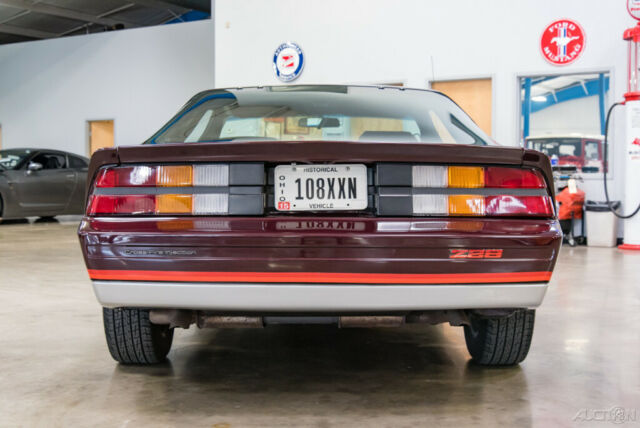 1982 Red Chevrolet Camaro Coupe
