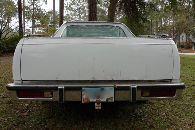 1983 White Chevrolet El Camino Standard Cab Pickup