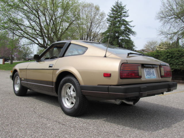 1983 Gold Nissan 280ZX Coupe