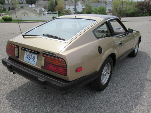 1983 Gold Nissan 280ZX Coupe
