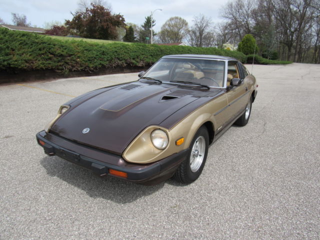 1983 Gold Nissan 280ZX Coupe