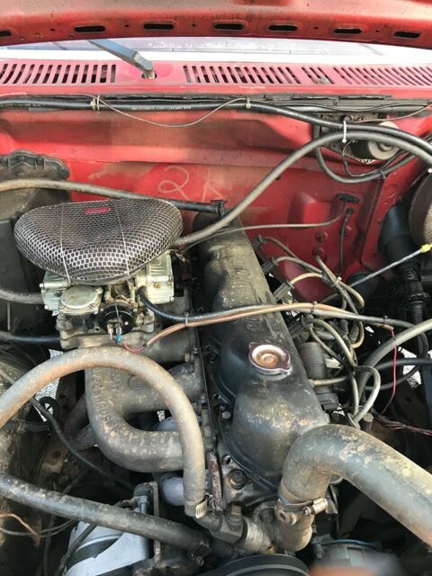 1983 Red Ford F-150 Standard Cab Pickup