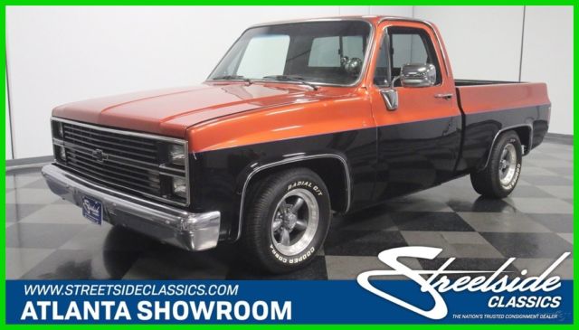 1983 Black Chevrolet C10
