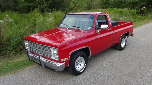 1983 Red Chevrolet C/K Pickup 1500 Standard Cab Pickup