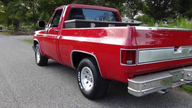 1983 Red Chevrolet C/K Pickup 1500 Standard Cab Pickup