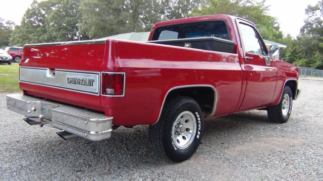 1983 Red Chevrolet C/K Pickup 1500 Standard Cab Pickup