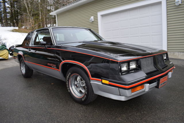 1983 Black Oldsmobile Cutlass Coupe