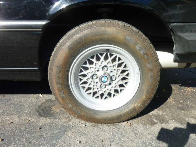 1983 Black BMW 3-Series Coupe