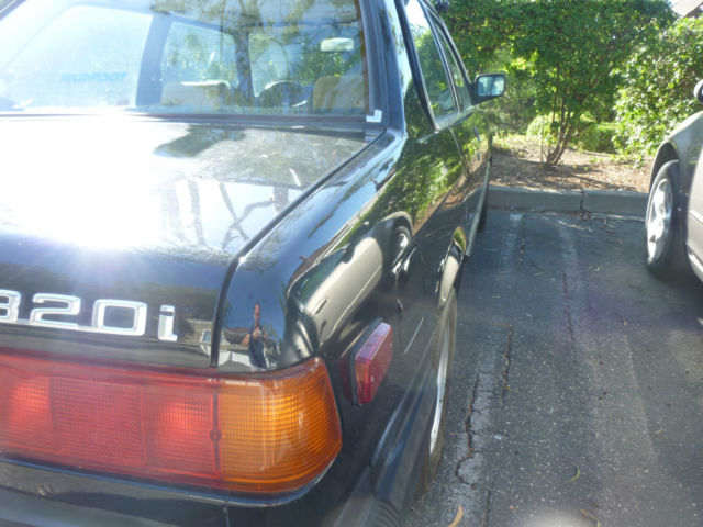 1983 Black BMW 3-Series Coupe