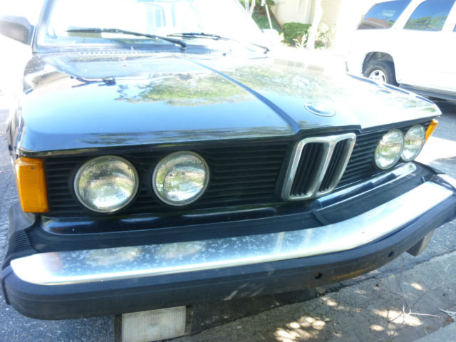 1983 Black BMW 3-Series Coupe