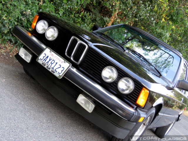 1983 Black BMW 3-Series Coupe