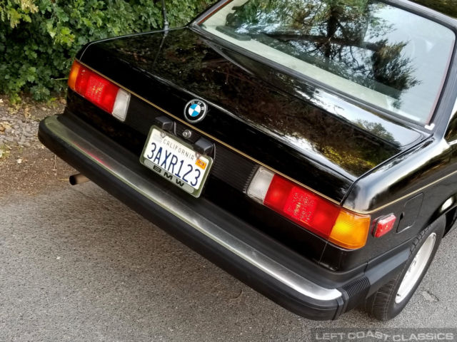 1983 Black BMW 3-Series Coupe