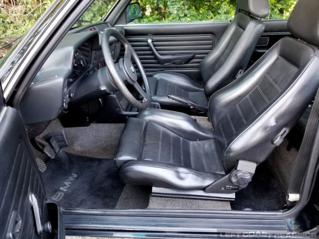 1983 Black BMW 3-Series Coupe