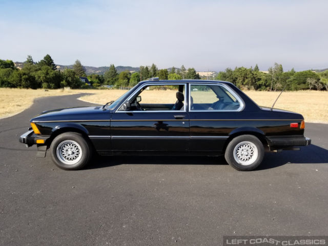 1983 Black BMW 3-Series Coupe