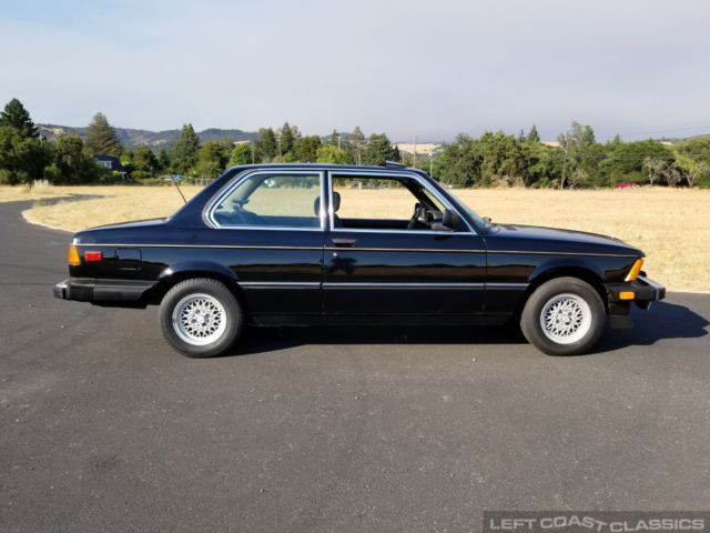 1983 Black BMW 3-Series Coupe