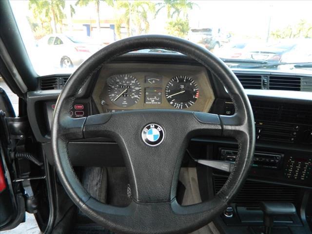 1983 Black BMW 6-Series 633CSi 2dr Coupe