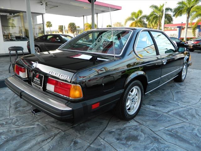 1983 Black BMW 6-Series 633CSi 2dr Coupe