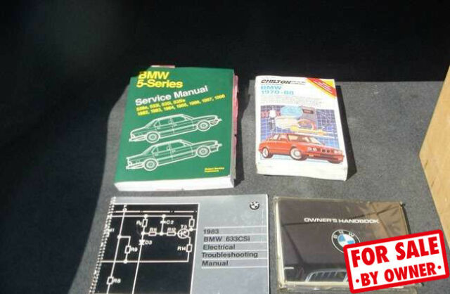 1983 Gray BMW 633Csi Coupe