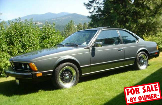 1983 Gray BMW 633Csi Coupe