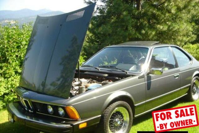 1983 Gray BMW 633Csi Coupe