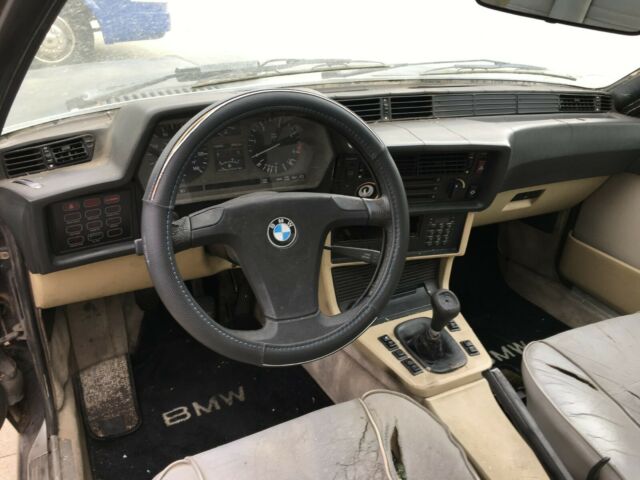 1983 Black BMW 6-Series Coupe