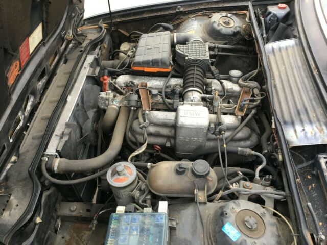 1983 Black BMW 6-Series Coupe