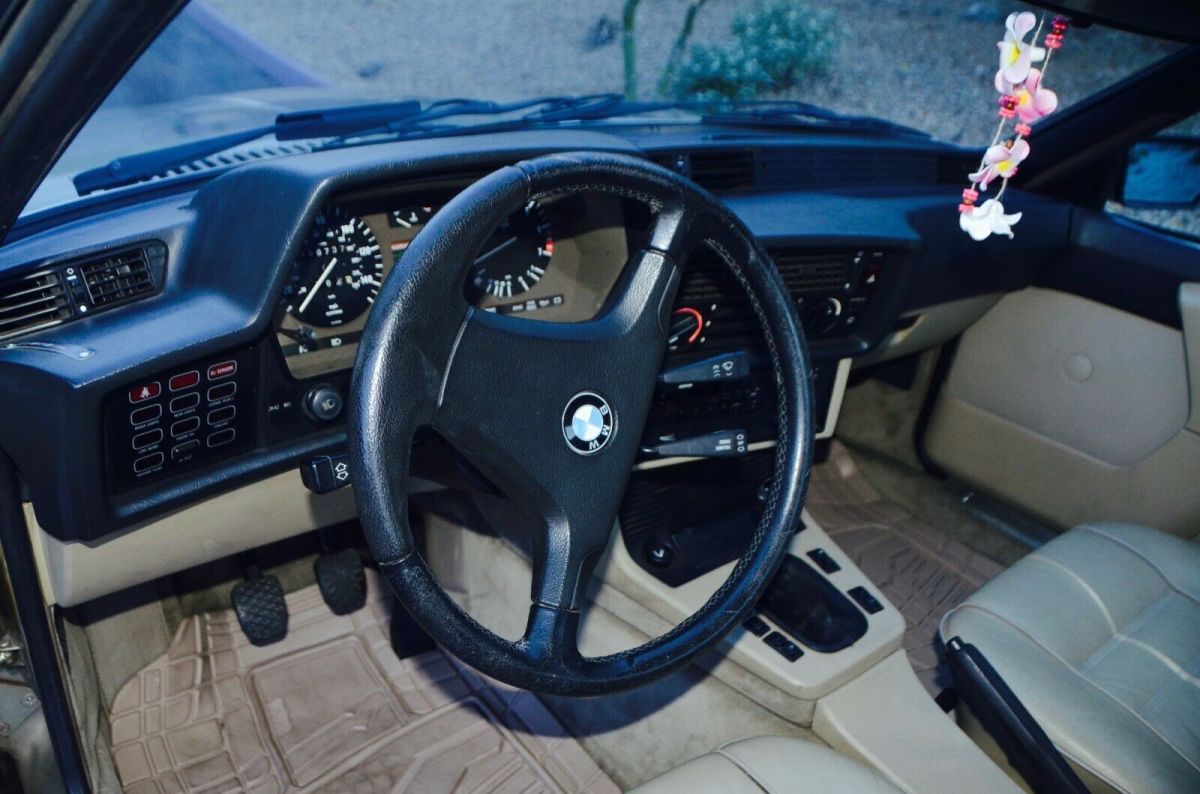 1983 Bronzitbeig Metallic BMW 6-Series Coupe