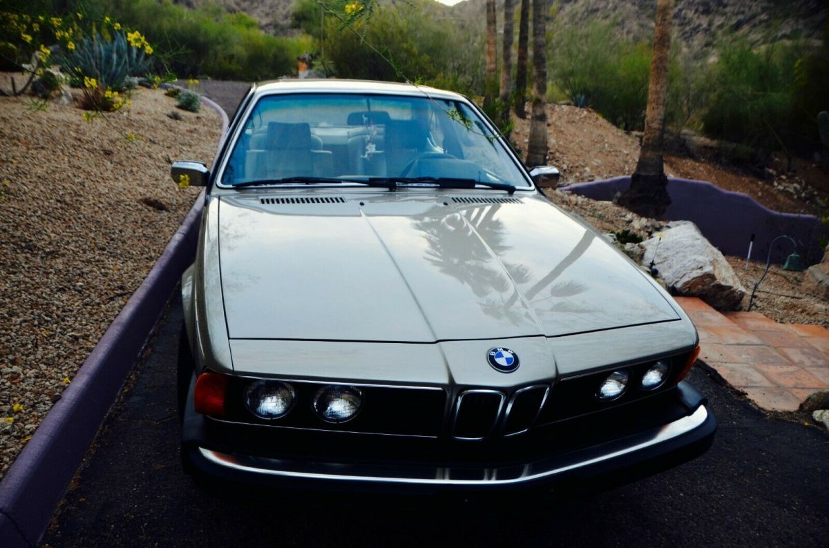 1983 Bronzitbeig Metallic BMW 6-Series Coupe