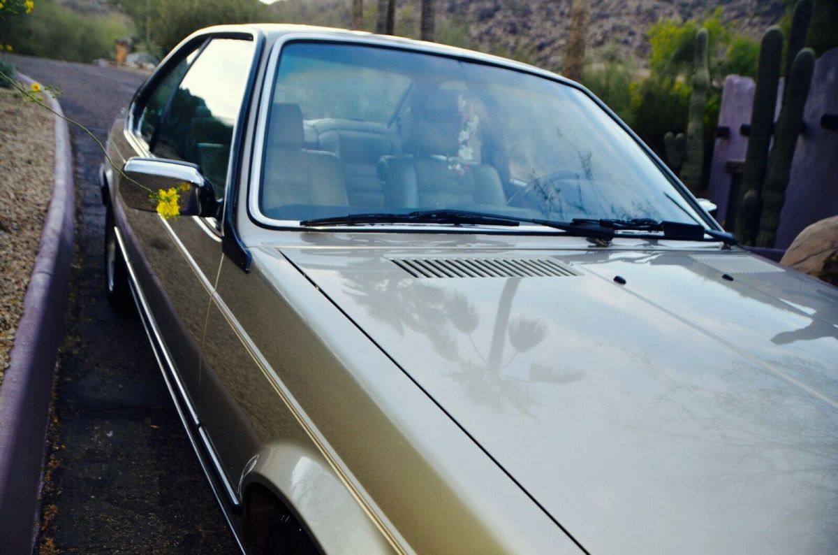 1983 Bronzitbeig Metallic BMW 6-Series Coupe