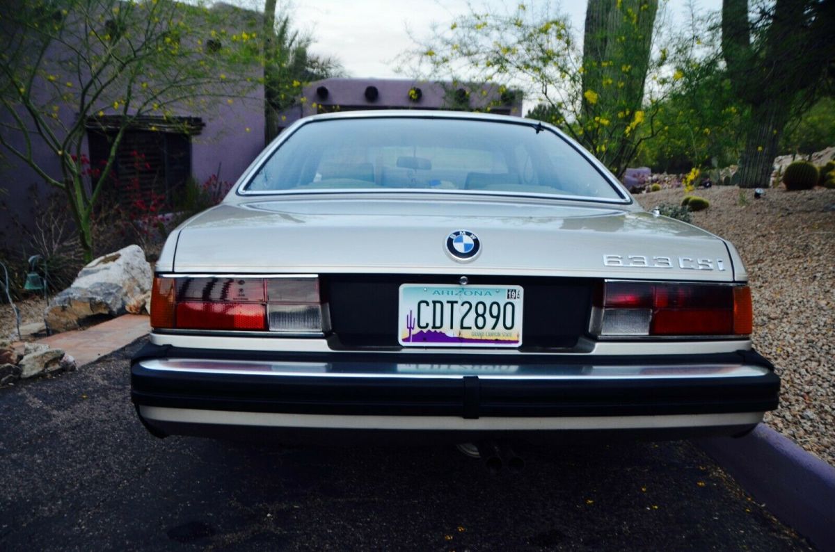 1983 Bronzitbeig Metallic BMW 6-Series Coupe