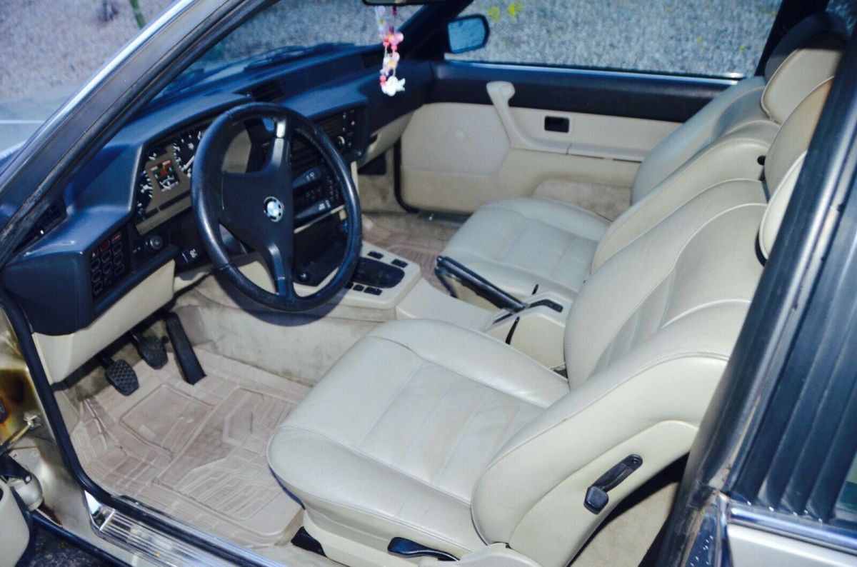 1983 Bronzitbeig Metallic BMW 6-Series Coupe